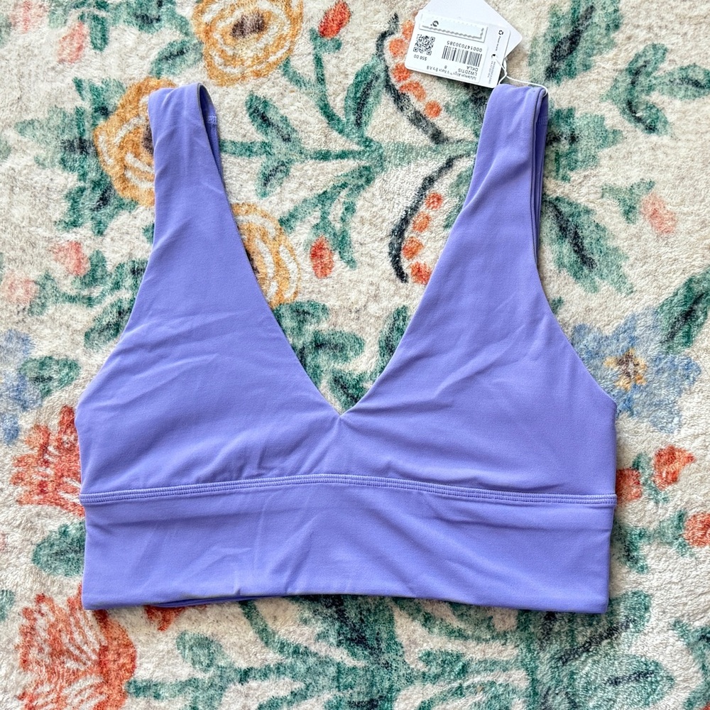 Lululemon Align V-Neck Bra *Light Support, A/B Cup Size 8